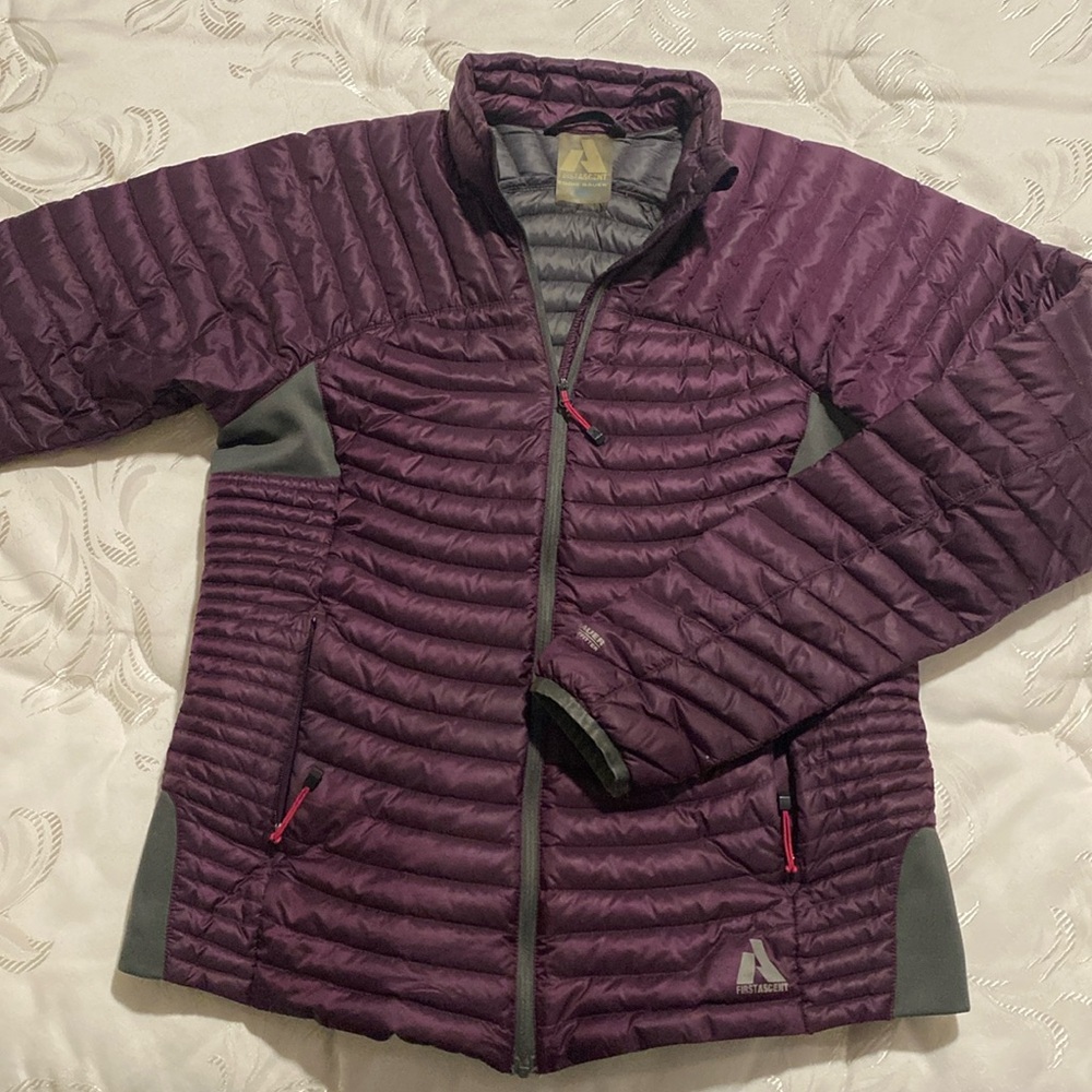 Women’s Purple Eddie Bauer Goose Down Jacket